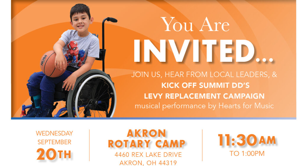 Invitation to campaign kick off event on Sept. 30 at 11:30 am